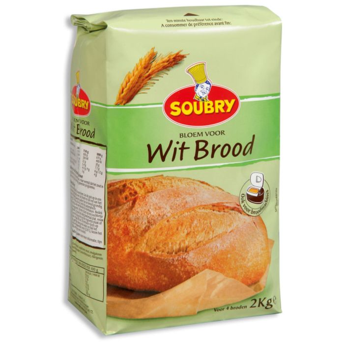 Z.SBRY BLOEM WIT BROOD 4X2KG &
