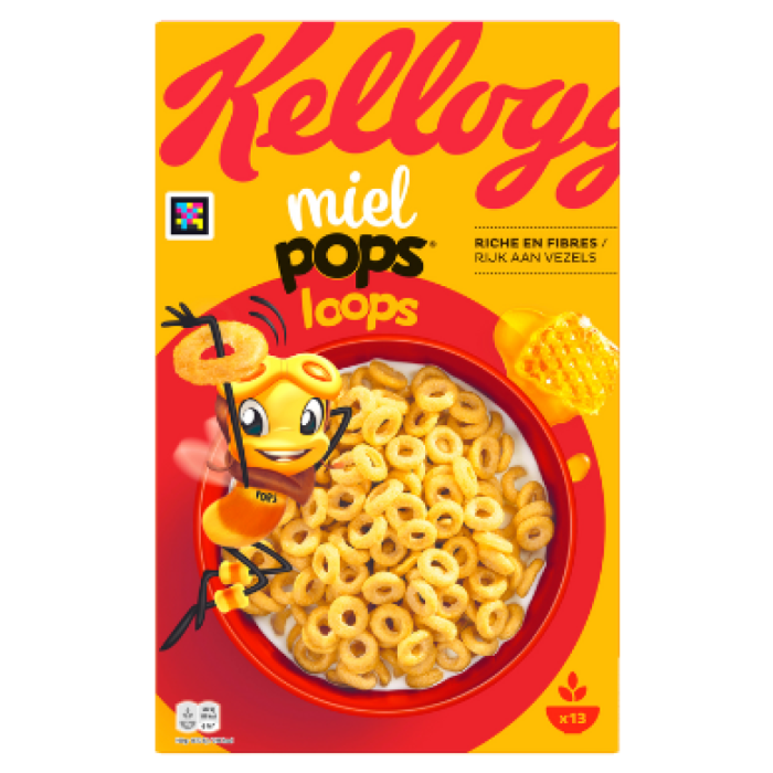 P.KELL.HONEY LOOPS 18X400GR