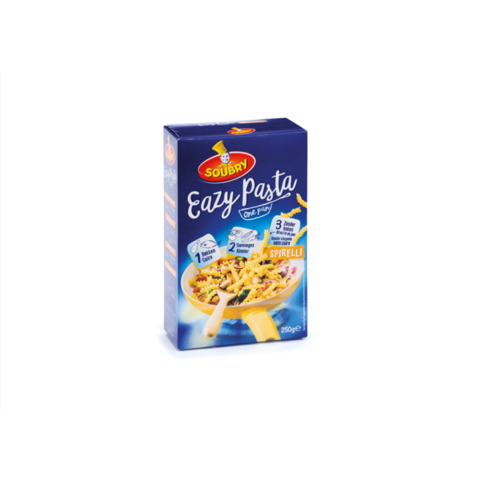 P.SBRY EAZY PASTA SPIRELLI 12X250GR &