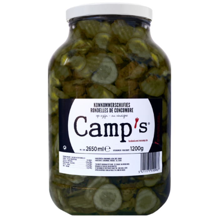 B.CAMPS AUGURKSCHIJFJES 4X2.65L