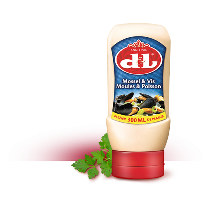 F.DL MOSSELSAUS 12X300ML