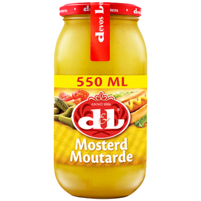 B.DL MOSTERD 12X550ML