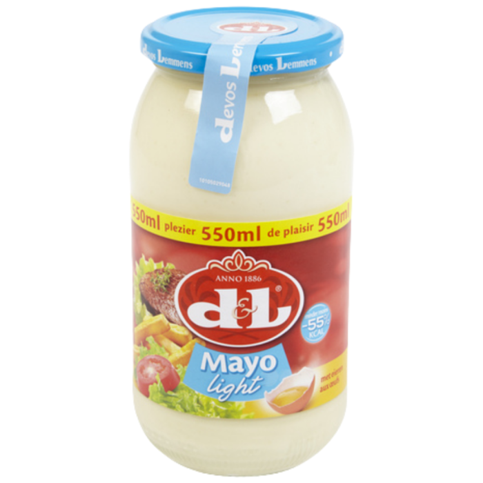 B.DL DRESSING LIGHT EI 12X550ML A