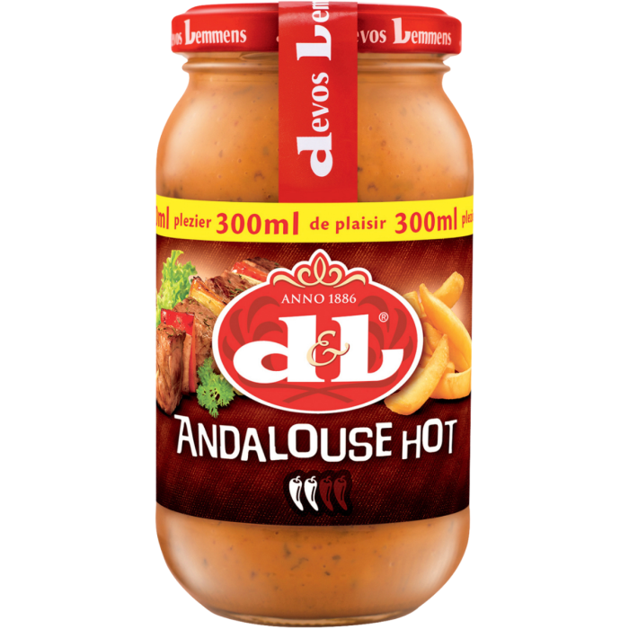 B.DL ANDALOUSE SAUS 12X300ML A