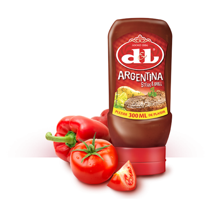 T.DL ARG.STEAK&GRILL SQZ 12X300ML A