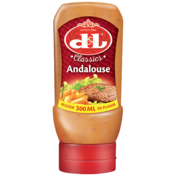 B.DL ANDALOUSE SAUS SQZ 12X450ML A