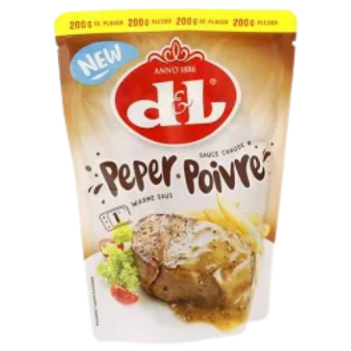 B.DL WARME PEPERSAUS 6X200ML POUCH