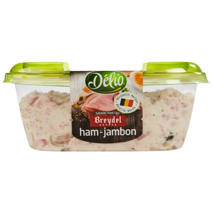 DELIO SALADE BREYDEL HAM 6X180GR A