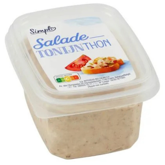 SIMPLY TONIJNSALADE 8X250GR C