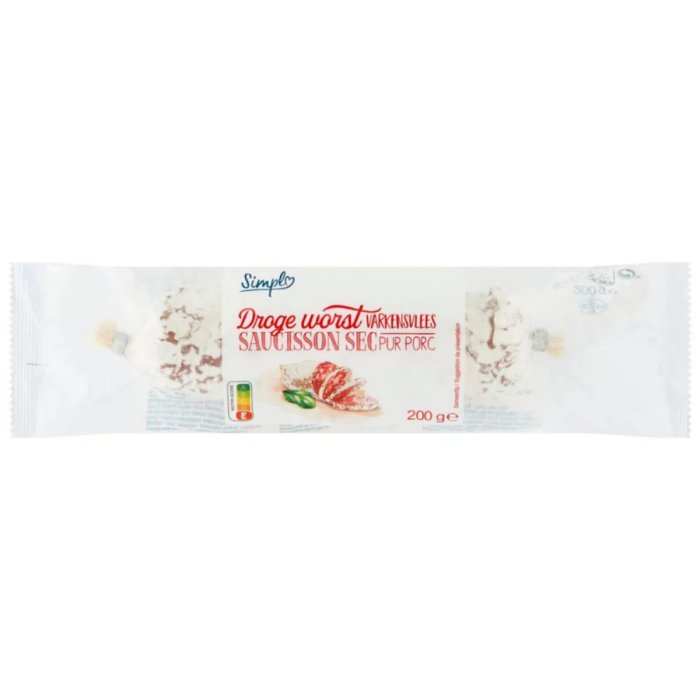 SIMPLY DROGE WORST 15X200GR C°