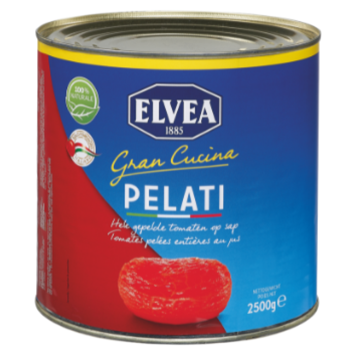 D.ELVEA GEPELDE TOMATEN 6X2.5KG