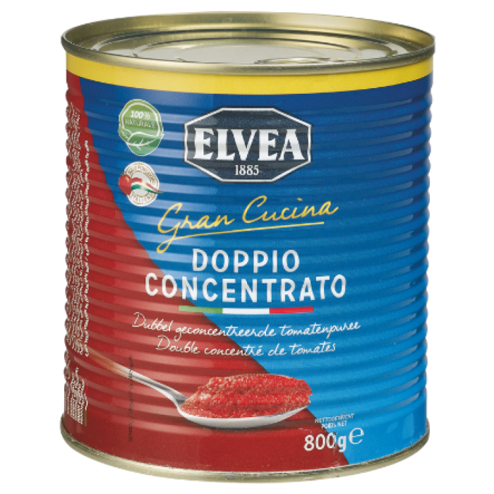 D.ELVEA TOMATENPUREE 6X800GR