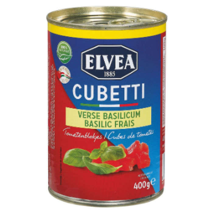 D.ELVEA CUBETTI BASILICUM 12X400GR A