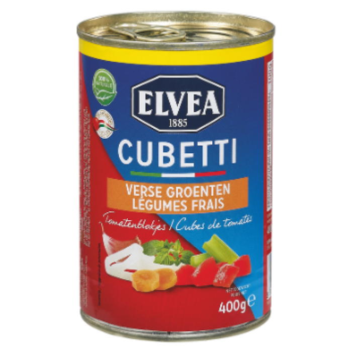 D.ELVEA CUBETTI GROENTEN 12X400GR A