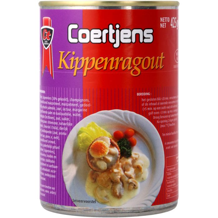 D.COERTJ.KIPPENRAGOUT 12X425GR