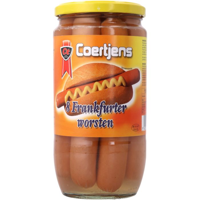 D.COERTJ.FRANKFURTERWORST 8ST 12X480GR