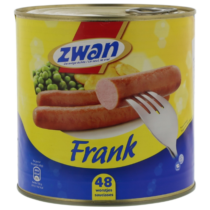 D.ZWAN FRANKWORST 48ST.6X1.92KG