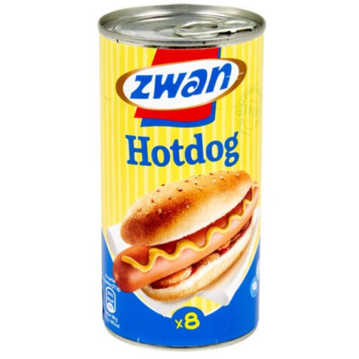 B.ZWAN HOT DOG 8ST 12X300GR C°