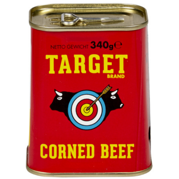 D.TARGET CORNED BEEF 12X340GR