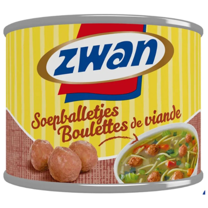 D.ZWAN SOEPBALLETJES 12X210GR C