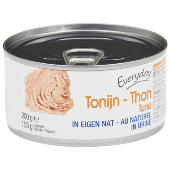 D.EVERYDAY TONIJN EIGEN NAT 8X(6X200GR)