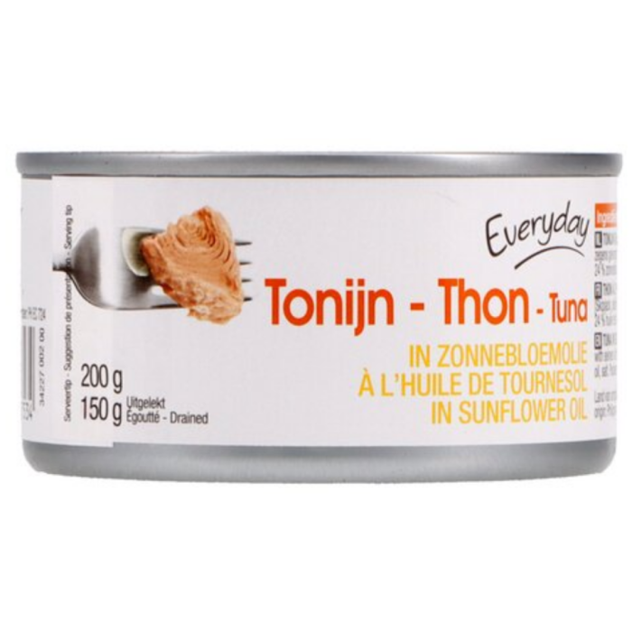 D.EVERYDAY TONIJN ZONNEBLOEMOLIE 8X(6X200GR)