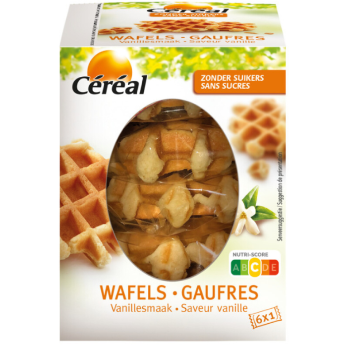 S.CER.VANILLEWAFELS 6X150GR A