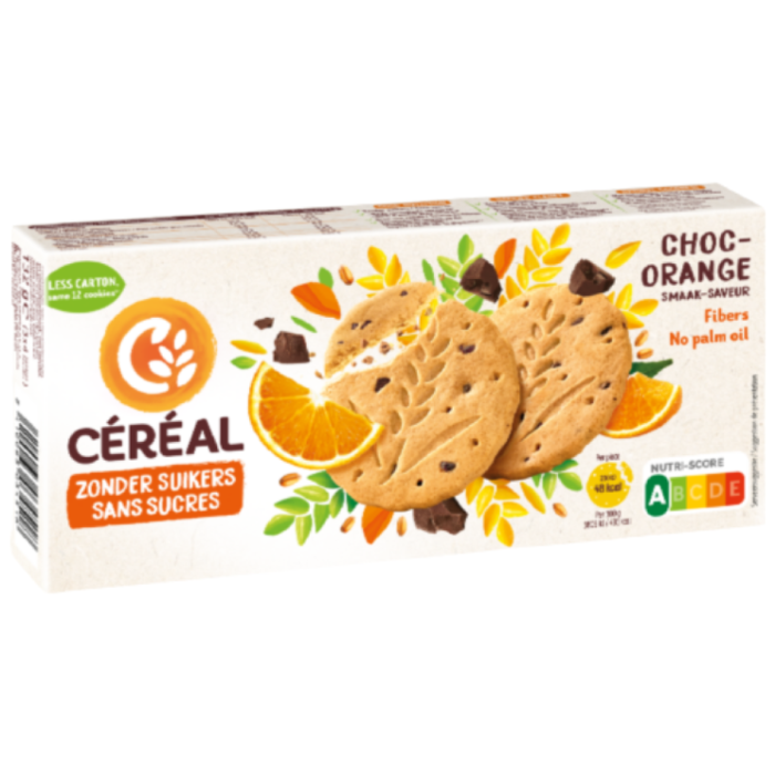 S.CER.ZANDKOEKJES CHOC.ORANGE 12X132GR A