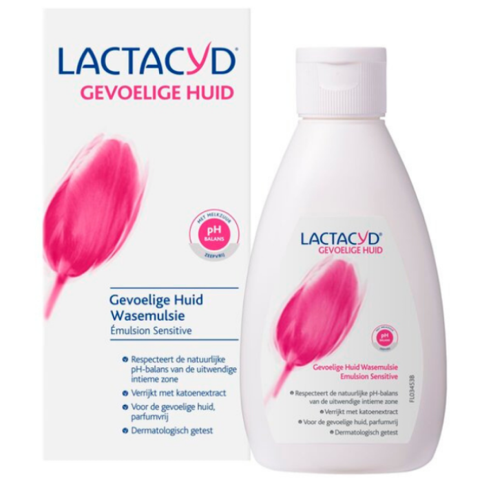 P.LACTACYD WASEMULSIE SENSITIVE 12X300ML A