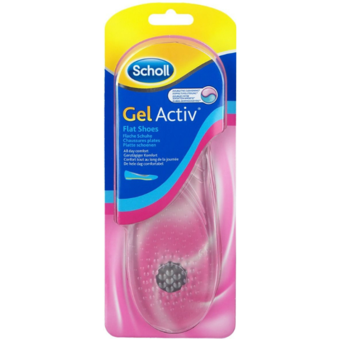 P.SCHOLL ACTIV GEL FLAT SHOES 6X1ST A