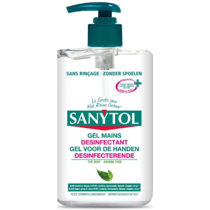 P.SANYTOL GEL HANDEN DESINFECTEREND 12X250ML A
