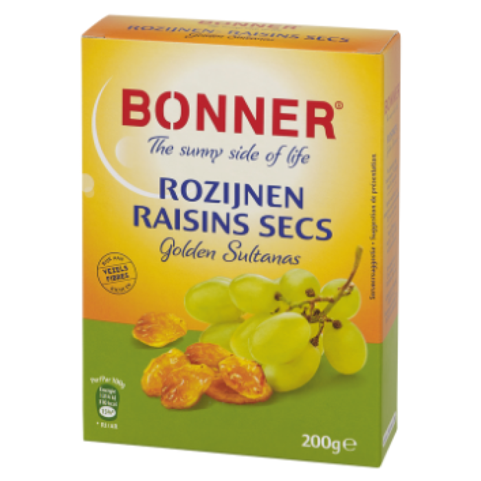 P.BONNER ROZIJNEN GOLDEN 20X200GR