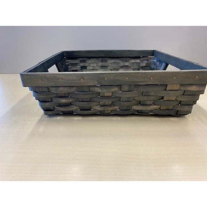 S.VIERKANTE HARDE BAMBOEMAND ZWARTBRUIN