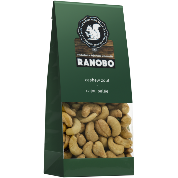 P.RANOBO CASHEWNOTEN GEZOUTEN 15X200GR