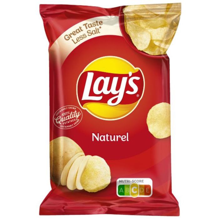 Z.LAY'S CHIPS NAT 20X40GR