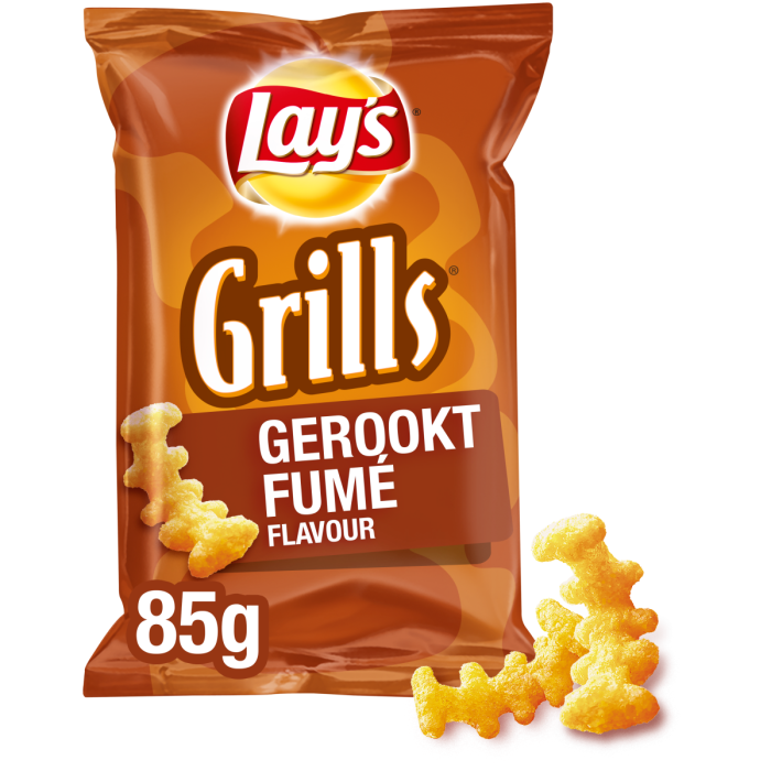 Z.LAY'S GRILLS GEROOKT 12X85GR