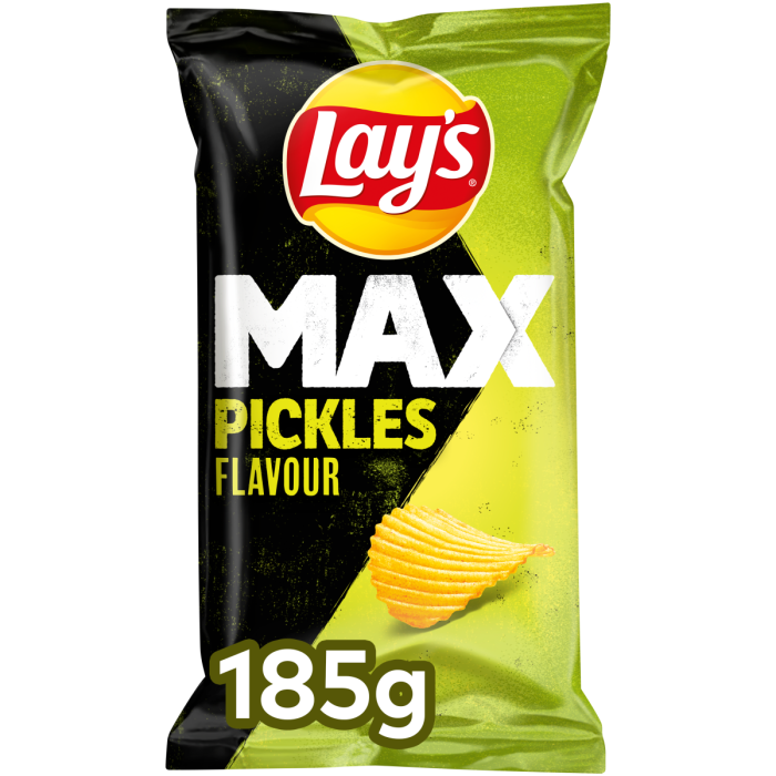 Z.LAY'S MAX PICKLES 22X185GR