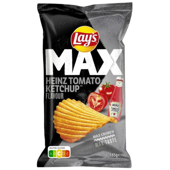 Z.LAY'S MAX HEINZ TOM.KETCH.22X185GR