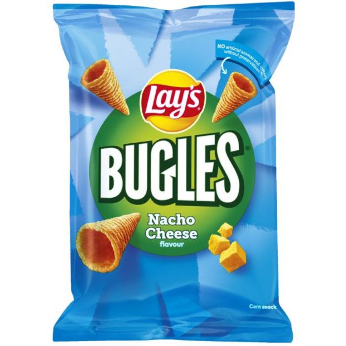 Z.BUGLES NACHO CHEESE 15X75GR