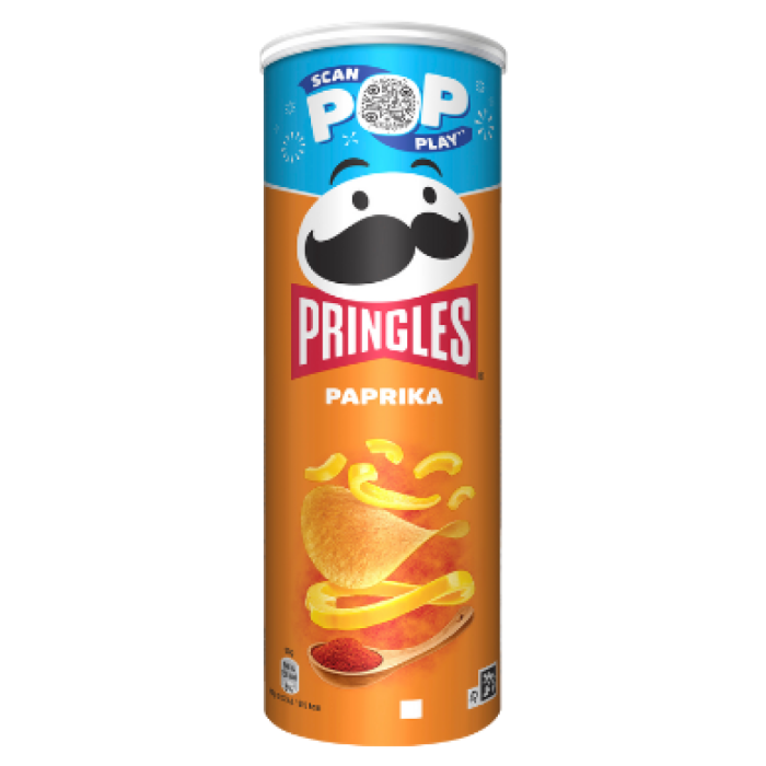 P.PRINGLES CHIPS PAPRIKA 19X165GR