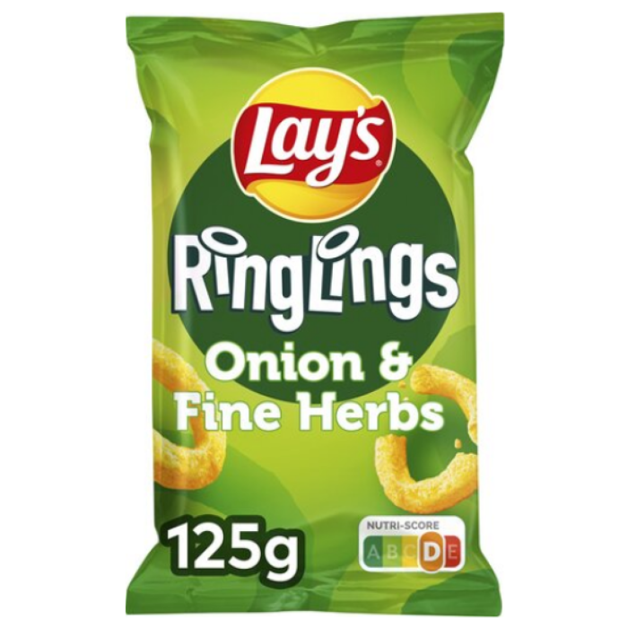 Z.LAY'S RINGLINGS 12X125GR