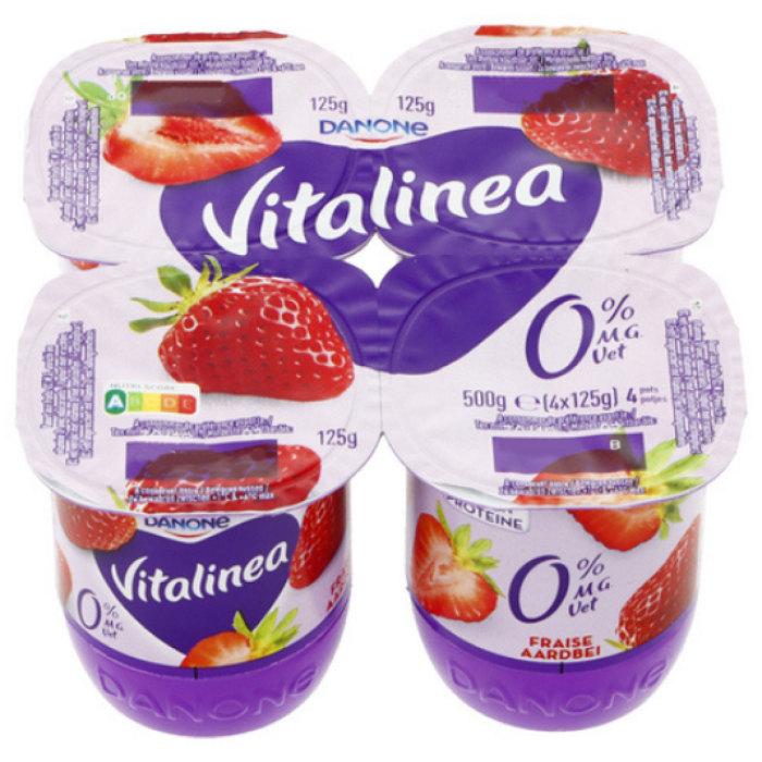 P.VITALINEA AARDBEI 6X(4X125GR)A