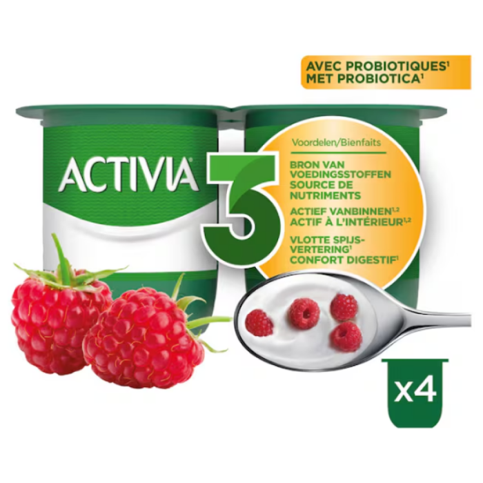 P.ACTIVIA FRAMBOOS 6X(4X125GR)A