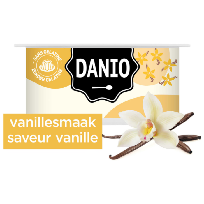P.DANIO KAAS VANILLE 6X165GR A