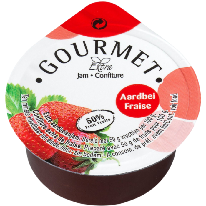C.HEINZ/GOURMET AARDBEICONFITUUR 100X25GR