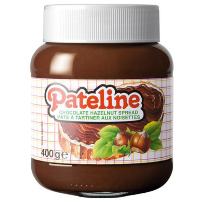 B.PATELINE CHOCO HAZELNOOT 12X400GR