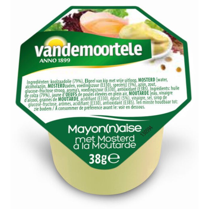 C.VDM.HOR.PORTIES MAYONAISE MOSTERD 120X20ML *