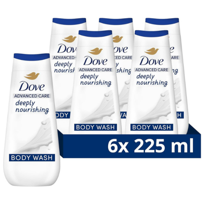P.DOVE SHOW.DEEPLY NOURISH.6X225ML A