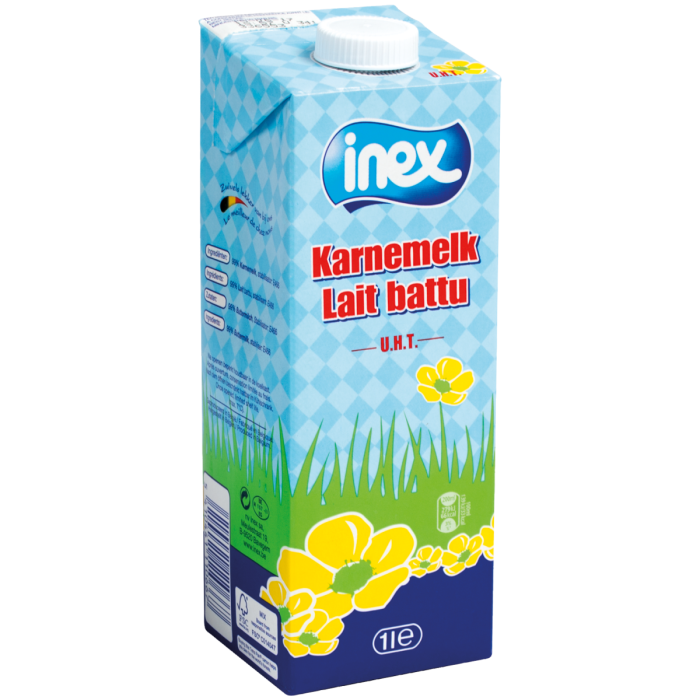 F.INEX KARNEMELK BRICK 12X1L