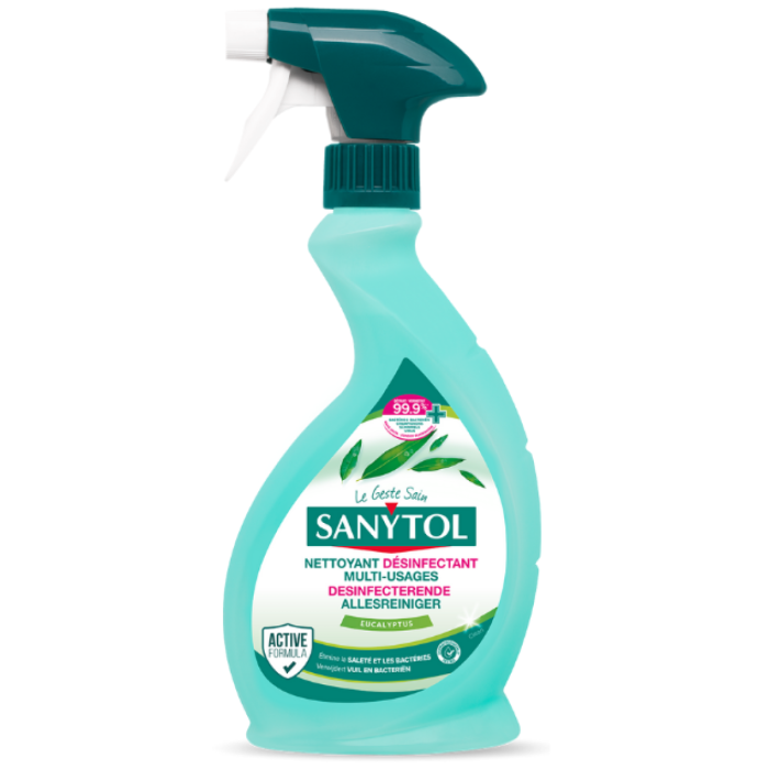 P.SANYTOL SPRAY DESINFECTEREND EUCALYPTUS 12X500ML A